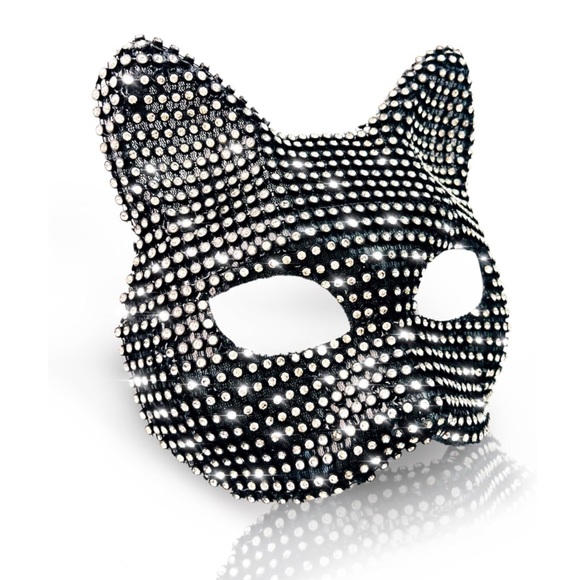 New! sparkling cat mask - Picture 3 of 9